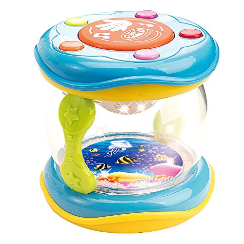 WEofferwhatYOUwant Instrumento Musical Educativo Portátil de Pequeño Tamaño para Bebés más 18 Meses. Canciones Iinfantiles Lullaby Bebe - Baby Drum