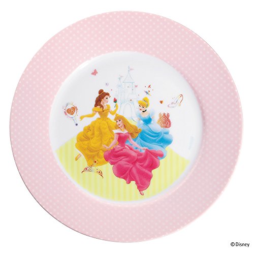 WMF Kids Disney Vajilla Infantil, Acero Inoxidable, Blanco y Rosa, 6 Piezas