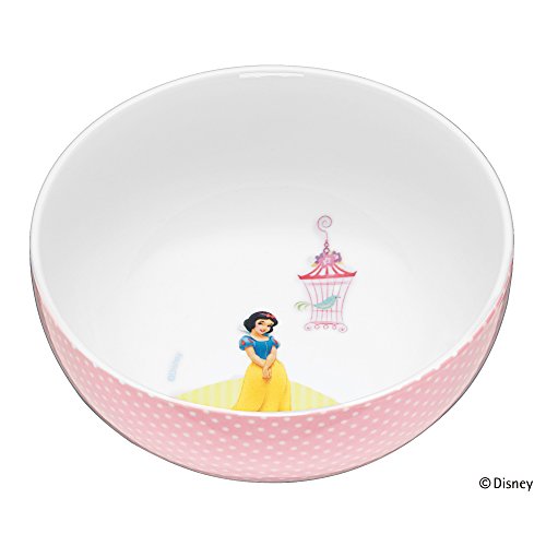 WMF Kids Disney Vajilla Infantil, Acero Inoxidable, Blanco y Rosa, 6 Piezas