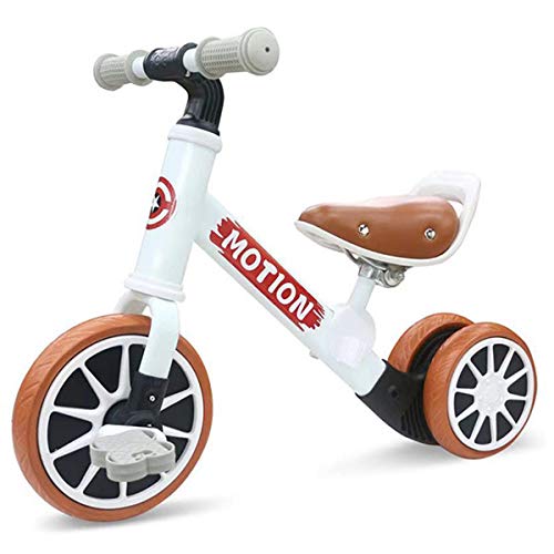 WWWANG Triciclo infantil multifunción Bike Balance Adecuado for 2-5 bebé de los años Ejercicio Montar dos en uno envío de regalos de Navidad de los niños (Color : White)