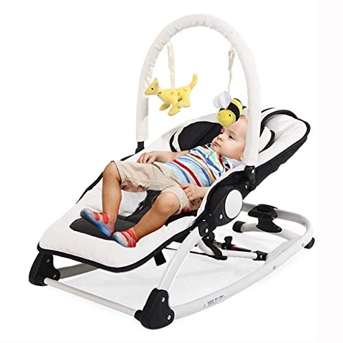 Yankuoo Columpio multifuncional bebé, recién nacido Masaje silla mecedora con música de vibración, calmante reclinable Shaker, conveniente for los recién nacidos