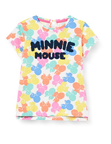 ZIPPY Camiseta Minnie de bebé niña SS20, Cloud Dancer 11/4201 TC, 18/24M para Bebés