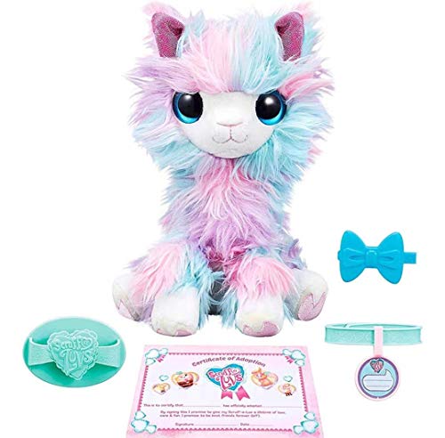 Baby Supplies HIL Scruff-a-Luvs Alpaca Unicornio Peluche Regalo de la Ducha Adorable adopción Rescate Real Función interactiva de Felpa Caja Sorpresa Regalo de cumpleaños Regalos para niños,B