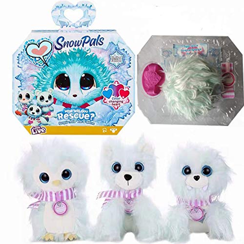 Baby Supplies HIL Scruff-A-Luvs Niño Serie Glaciar Peluche Regalo De La Ducha Adorable Adopción Rescate Real Función Interactiva De Felpa Regalo Sorpresa Regalo De Cumpleaños, Seal