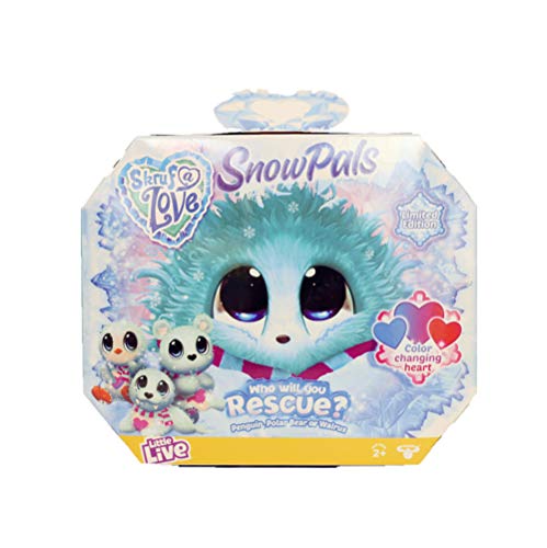 Baby Supplies HIL Scruff-A-Luvs Niño Serie Glaciar Peluche Regalo De La Ducha Adorable Adopción Rescate Real Función Interactiva De Felpa Regalo Sorpresa Regalo De Cumpleaños, Seal