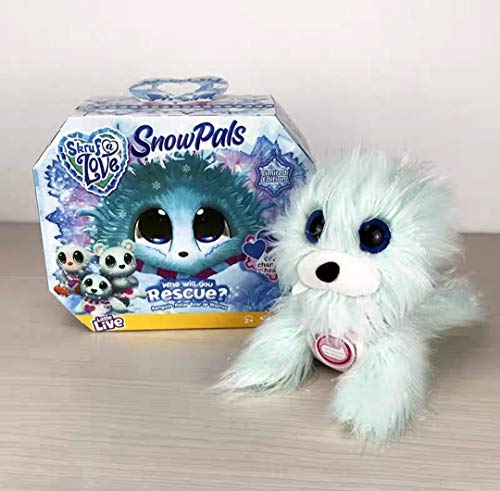 Baby Supplies HIL Scruff-A-Luvs Niño Serie Glaciar Peluche Regalo De La Ducha Adorable Adopción Rescate Real Función Interactiva De Felpa Regalo Sorpresa Regalo De Cumpleaños, Seal