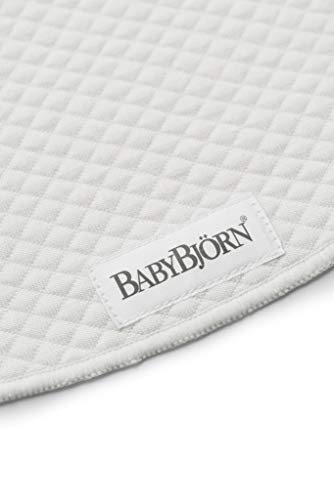 BABYBJÖRN Babero para Mochila Porta Bebé, Blanco