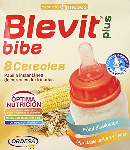 Blemil Plus Forte 2, Leche de continuación para bebé - 1200 g + Blevit Plus Bibe 8, Cereales para bebé - Pack de 2 x 300 g - Total: 600 g