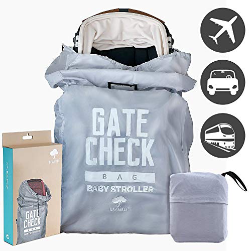 Bolsa de Transporte Protectora para Silla de Paseo de Bebé Niños| Funda de Viaje para Cochecito Infantil| Durable e Impermeable| Almacenamiento para Avión, Identificación Fácil en el Aeropuerto.