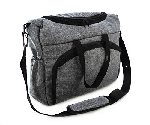 Bolso Para silla de paseo organizador Bolsa para pañales Gray gris [059]