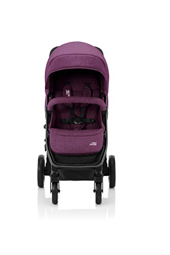 Britax Römer 2000032525 Cochecito de Bebe 3 en 1 Nacimiento - 4 años, hasta 22kg, B-AGILE M, Cherry Wine