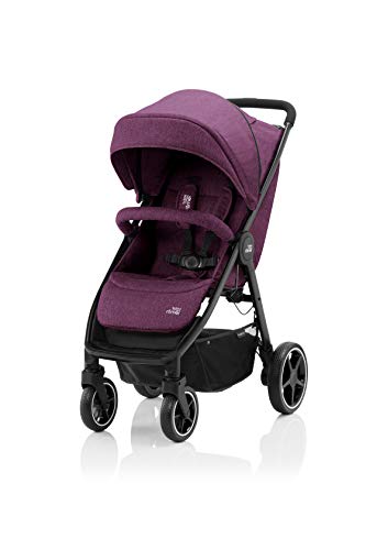 Britax Römer 2000032525 Cochecito de Bebe 3 en 1 Nacimiento - 4 años, hasta 22kg, B-AGILE M, Cherry Wine