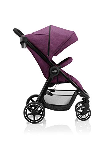 Britax Römer 2000032525 Cochecito de Bebe 3 en 1 Nacimiento - 4 años, hasta 22kg, B-AGILE M, Cherry Wine