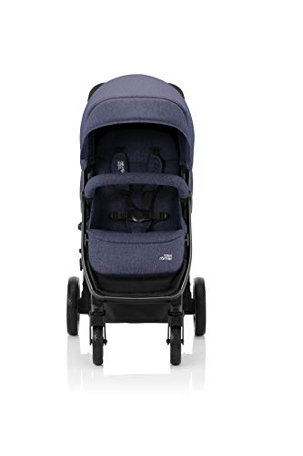 Britax Römer Cochecito de Bebe 3 en 1 Nacimiento - 4 años, hasta 22kg, B-AGILE M, Navy Ink