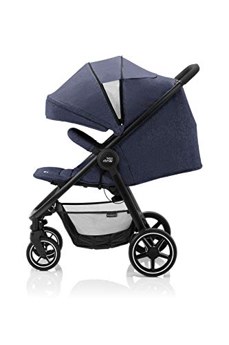 Britax Römer Cochecito de Bebe 3 en 1 Nacimiento - 4 años, hasta 22kg, B-AGILE M, Navy Ink