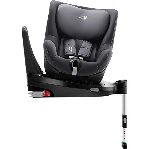 Britax Römer Silla de coche 3 meses - 4 años, hasta 18 kg, DUALFIX Z-LINE, i-SIZE ISOFIX, Grupo 0+/1, Storm Grey