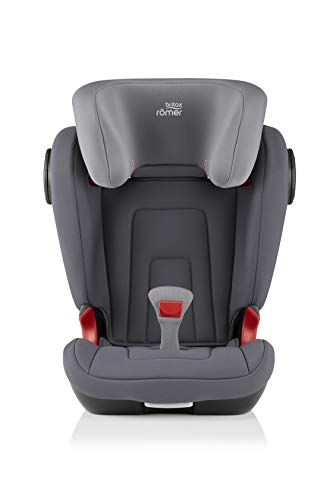 Britax Römer Silla de coche 3,5 años - 12 años, 15 - 36 kg, KIDFIX S, ISOFIX, Grupo 2/3, Storm Grey