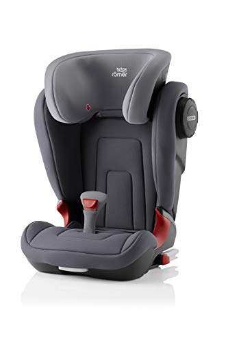 Britax Römer Silla de coche 3,5 años - 12 años, 15 - 36 kg, KIDFIX S, ISOFIX, Grupo 2/3, Storm Grey