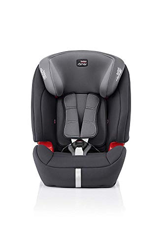 Britax Römer Silla de coche 9 meses - 12 años, 9 - 36 kg, EVOLVA 1-2-3 SL SICT, ISOFIX, Grupo 1/2/3, Storm Grey