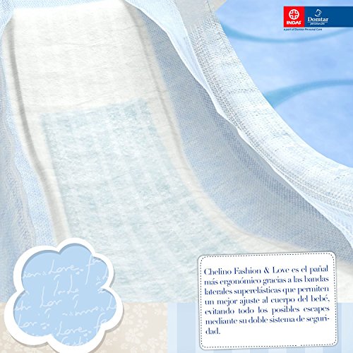 Chelino Fashion & Love Junior - Pañal infantíl, talla 3 (4-10 kg), 36 pañales