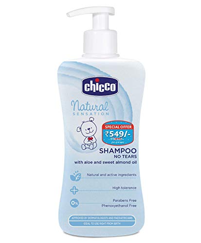 Chicco Natural Sensation - Champú sin lágrimas, 300 ml