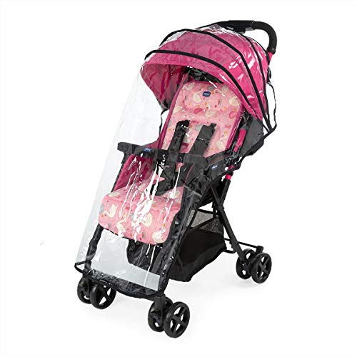 Chicco Ohlala 2 - Silla de paseo ultra ligera y compacta, fácil conducción, solo pesa 3,8 kg, color rosa cisnes (Pink Swan)