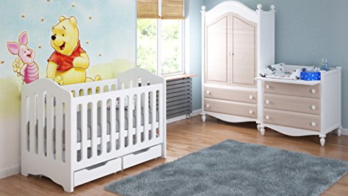 Children's Beds Home Cunas para Bebés con Cajones