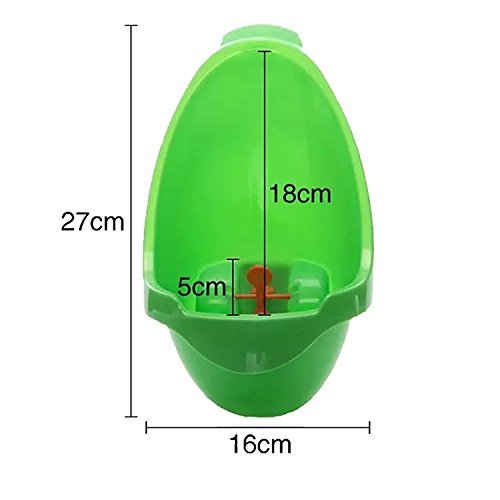 Con diseño de los niños diseño de rana sobre seta para hacer sus necesidades de seguridad para inodoro de deporte para hombre mingitorio de traje infantil unisex sin mangas orinar bloques de entrenamiento para bicicleta puerta de cuarto de baño verde