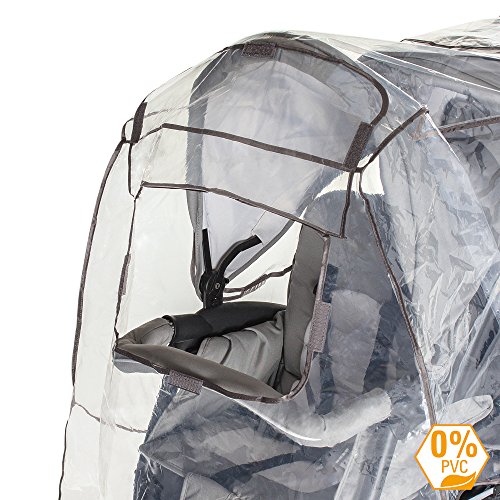 DIAGO 30009.75266 - Protección para la lluvia para silla gemelar