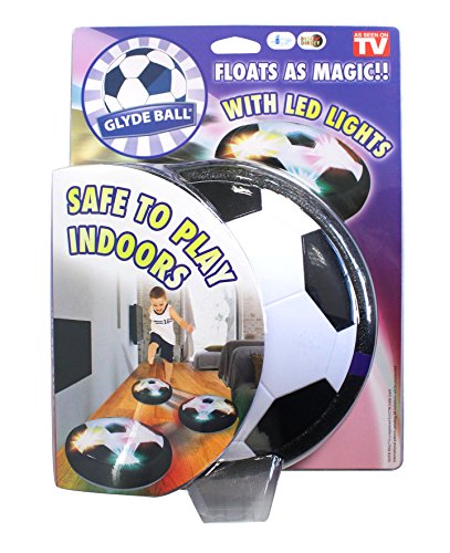 Direct TV Outlet Glyde Ball Visto en TV Balón de Fútbol Flotante con Luces LED Pelota de Espuma para Niños Jugar en Casa