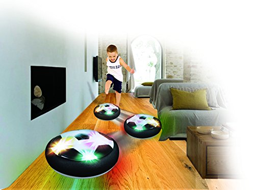 Direct TV Outlet Glyde Ball Visto en TV Balón de Fútbol Flotante con Luces LED Pelota de Espuma para Niños Jugar en Casa