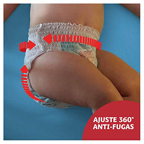 Dodot Pants Pañal-Braguita Talla 3, 180 Pañales, 6-11 kg, Pañal-Braguita con Ajuste 360° Anti-fugas