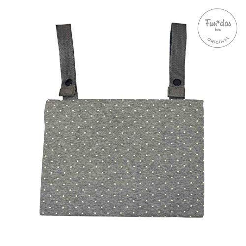 Fundas BCN ® - A22/9402d - Bolso Organizador Universal para Carrito -Miniclutch - Estampado Vintage Dot