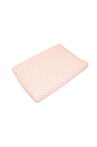 Fundas Bcn ® - F11/4597 - Funda Cambiador Bebé 70x50 Centímetros - De Algodón – Suave, Elástica Y Adaptable - Color LITTLE FUN PEACH -