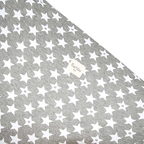 Fundas BCN® F12/93002 - Funda para Cambiador Bebe 80x50 CM. - De Algodón - Suave – Elástica Y Adaptable - Estampado Fun Vintage Star