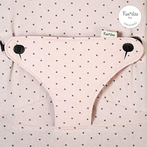 Fundas BCN® - Funda completa para Hamaca BabyBjörn ® Soft y Bliss - Apta para Todos los Modelos - Funda de hamaca bebés - Estampado Little Fun Peach