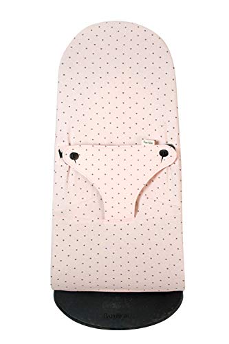 Fundas BCN® - Funda completa para Hamaca BabyBjörn ® Soft y Bliss - Apta para Todos los Modelos - Funda de hamaca bebés - Estampado Little Fun Peach