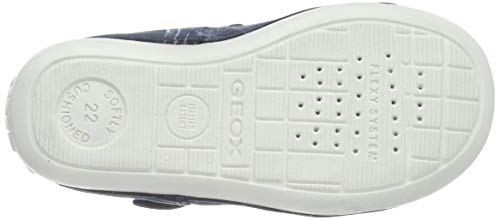 Geox B Tutim a, Zapatillas para Bebés, Navy/White C4211, 18 EU