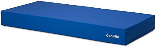 Gerialife® Colchón Geriátrico Hospitalario Articulado | 6 cm de Viscoelástica | Funda Sanitaria Impermeable (90x190)