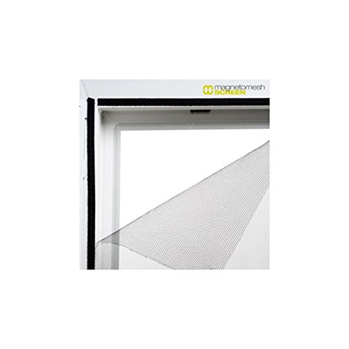 Hasëndad IG107453 Mosquitera para ventana, Negro, 100 x 120 cm