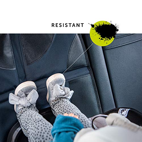 Hauck Sit On Me Deluxe - Protector de asiento de coche, compatible con Isofix, reboarder y sillas de auto infantil, 47 x 121 cm, gris