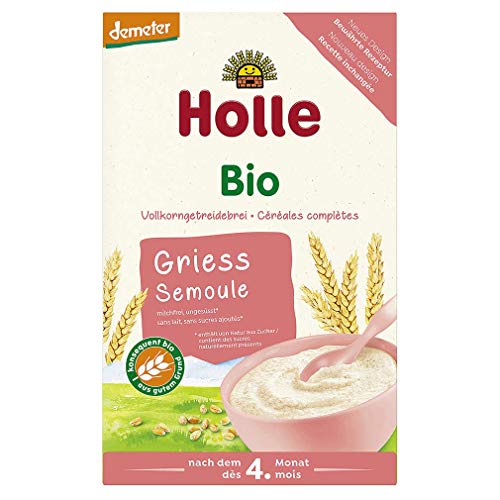 Holle Papilla De Semola De Trigo +4 Meses 250G 100 g