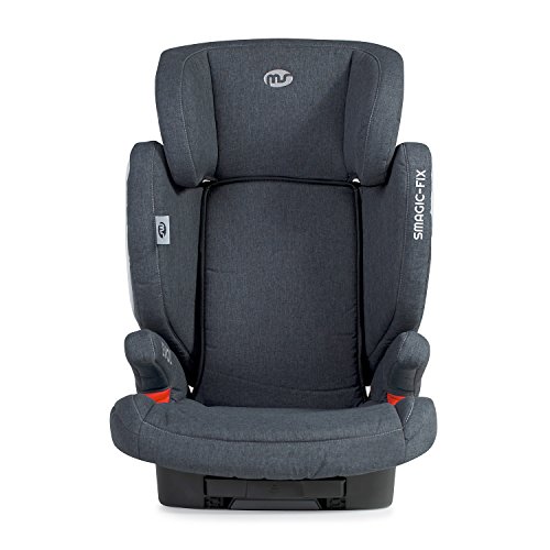 Innovaciones MS Smagic, Silla de coche grupo 2/3 Isofix, Lino Gris