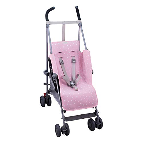 JANABEBE Colchoneta para Maclaren Quest Techno Triumph XT Pink Sparkle