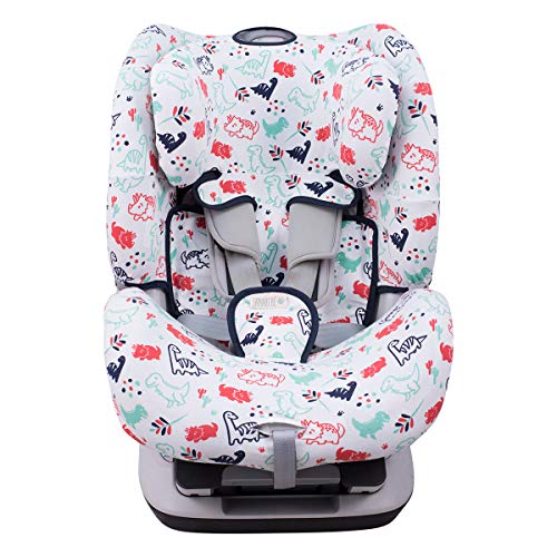 JANABEBE Funda para Chicco Seat Up 0 1 2 y YOUniverse (Dino Party)