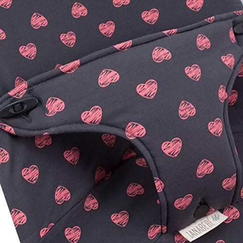 Janabebe Funda para Hamaca Babybjorn Soft, Balance (Flúor Heart)