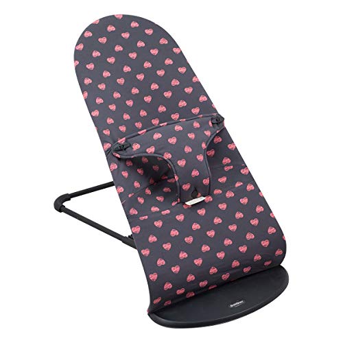 Janabebe Funda para Hamaca Babybjorn Soft, Balance (Flúor Heart)