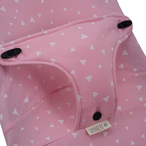 JANABEBE Funda para Hamaca Babybjorn Soft, Balance (Pink Sparkles)