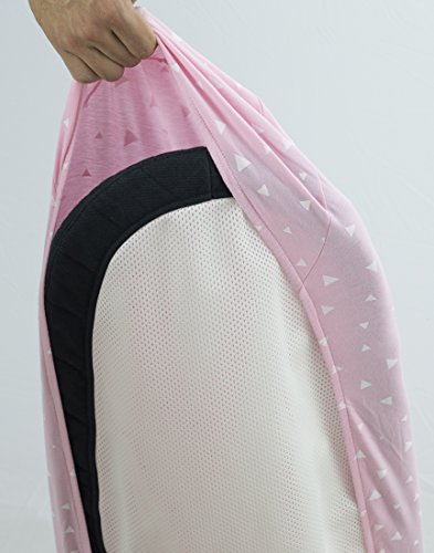 JANABEBE Funda para Hamaca Babybjorn Soft, Balance (Pink Sparkles)