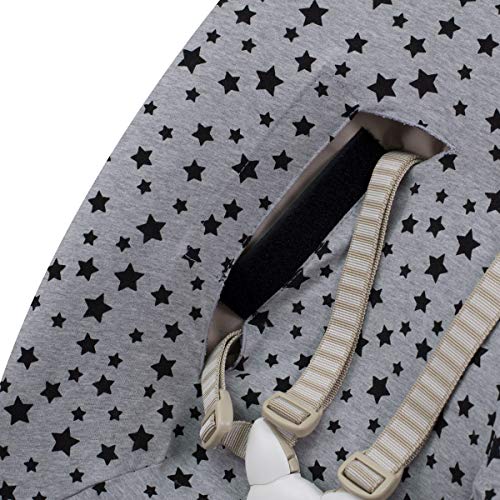 JANABEBE Funda para Stokke NewBorn (BLACK STAR)